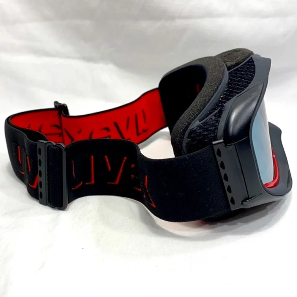 UVEX Uvision Super Pro Lite Mirror Silver Black Matt Goggles